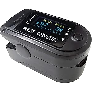 CONTEC パルスオキシメーター CMS50D (ブラック)