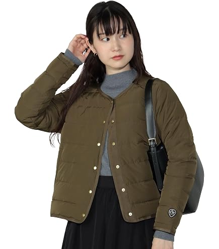 Amazon.co.jp: 級エムズグレイシー 2022AW ペプラム付きショートダウン 