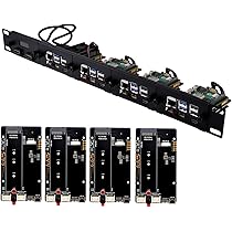 Amazon.co.jp: GeeekPi 19インチ 1U ラックマウント Raspberry Pi 5用