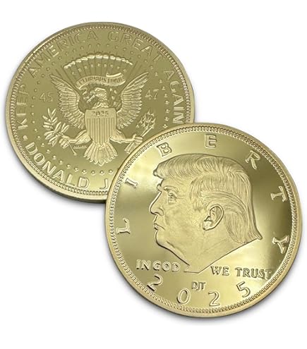 Amazon.co.jp: 第47代大統領ドナルド・J・トランプコイン 第2期大統領