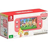 Nintendo Switch Lite Animal Crossing: New Horizons Isabelle Aloha Edition + Animal Crossing New Horizons game