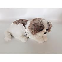 シーズーのぬいぐるみ Amazon.co.jp: PawFection Pets シーズー犬 リアルでリアルな