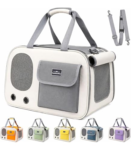 Amazon.co.jp: 犬 猫のキャリーバッグ BIRDIE デニムメッシュキャリー