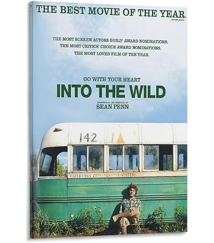 Amazon.co.jp: 映画ポスター イントゥザワイルド INTO THE WILD