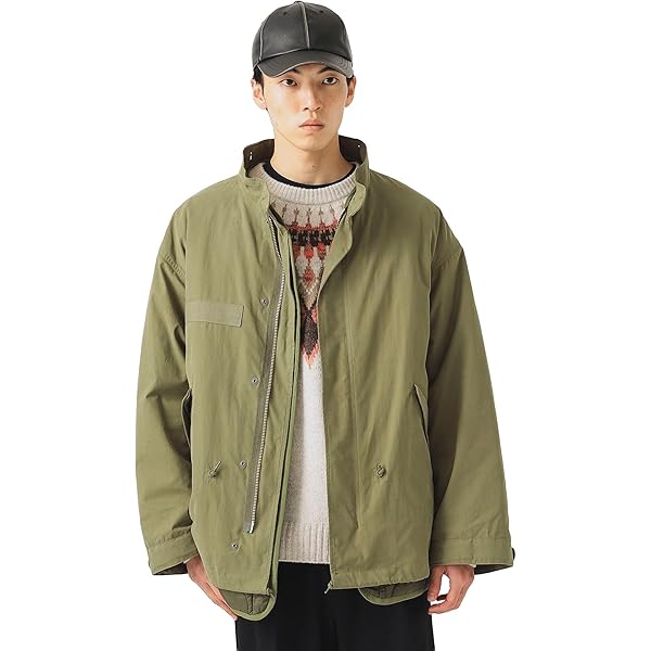 Amazon.co.jp: [ビームス] ブルゾン 撥水 ワイドフィット クレイジー