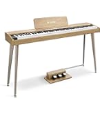 Amazon | Donner 電子ピアノ 88鍵 ハンマーアクッション鍵盤 3本