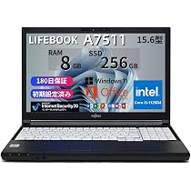 Amazon.co.jp: 【整備済み品】ノートパソコン 富士通 LIFEBOOK A7511