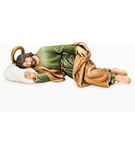 Amazon.co.jp: Autom Sleeping 聖ヨセフ像 キャンバスバッグと祈りの