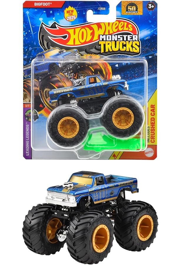 Amazon.co.jp: Monster Jam、Mystery Mudders モンスタートラック2個