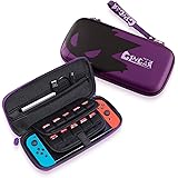Switch/Switch 有機el ケース スイッチ ケース 【全面保護・衝撃吸収・防汚防水・ストラップ付】Switch Oled収納バッグ 大容量 スイッチキャリングケース ハードポーチ 16枚ゲームカード