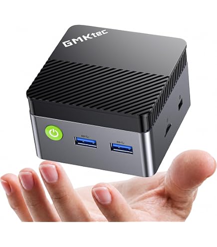 GMKtec Intel Alder Lake N100 Mini PC (3.4GHz), 8GB DDR4 RAM 256GB
