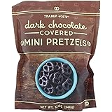 TRADER JOE'S 【トレーダージョーズ / ダークチョコレート カバード ミニ プレッツェル / 12oz(340g) 】 [並行輸入品]