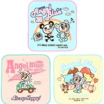 Amazon.co.jp: ミニタオル 3枚組 ANGEL BLUEから入園入学アイテム
