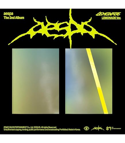 Amazon.co.jp: aespa LEMONADE 2nd Album ACID Winter Version CD+