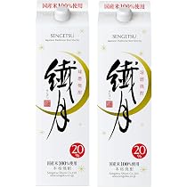 Amazon.co.jp: 繊月酒造 繊月パック [ 焼酎 20度 熊本県 1800mlx2本