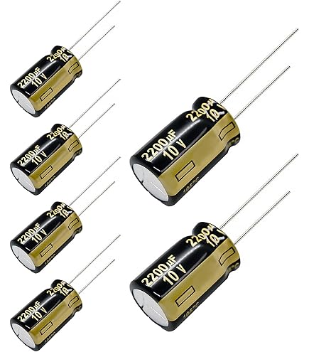 Amazon | ニチコン アルミ電解コンデンサ 470μF 10V dc UVK1A471MED 5