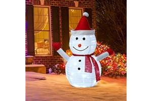 クリスマス 飾り ライト デコレーション LED 置物 ライト 雪だるまライト ランタン クリスマス装飾ライト イルミネーション 電池式 室内 屋外 イベント 雰囲気作り 飾り付け ウォームホワイト (雪だるまライト)