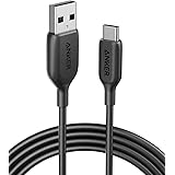 Anker USB Type C ケーブル PowerLine Ⅲ USB-C & USB-A 2.0 ケーブル (3.0m ブラック) Xperia/Galaxy/LG/その他 Android iPad Pro/Air 等 USB-C機器対応 高耐