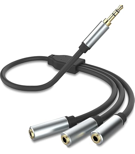 Amazon | 【2本セット】JSAUX オーディオケーブル AUX ステレオミニ