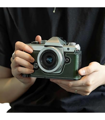 Amazon.co.jp: オリンパス OM-3用 ハンドルレザーケース カメラバッグ