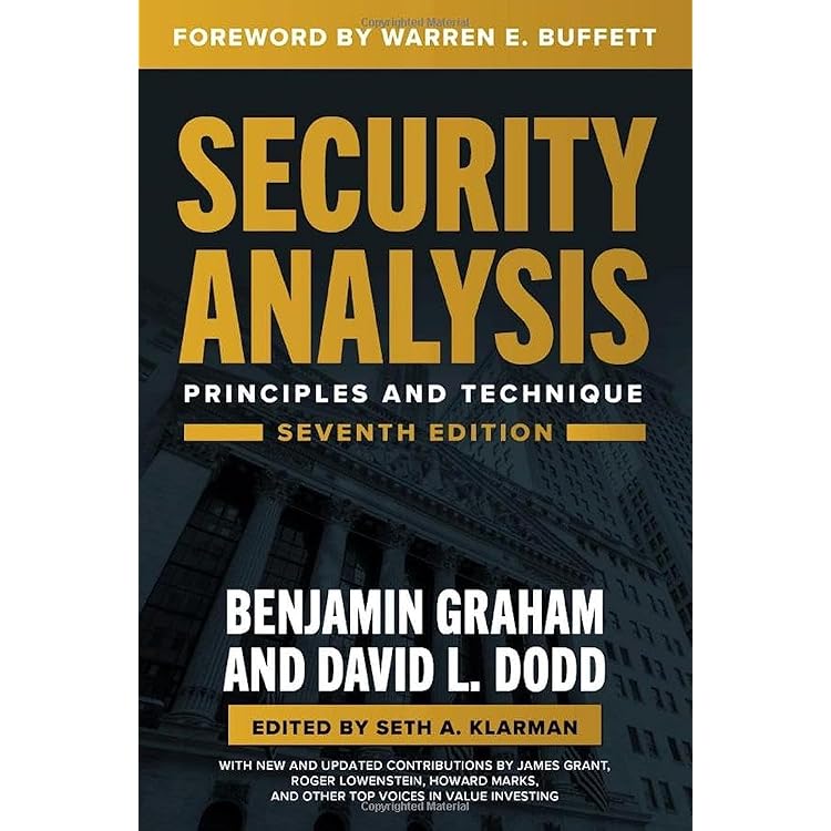 Security Analysis: Sixth Edition, Foreword by Warren Buffett