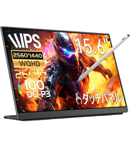 Amazon.co.jp: EHOMEWEI RQ-156NU Mobile Monitor, 4K, 15.6 inches