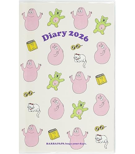 Amazon.co.jp: グリーティングライフ バーバパパ 手帳 2025年 A5