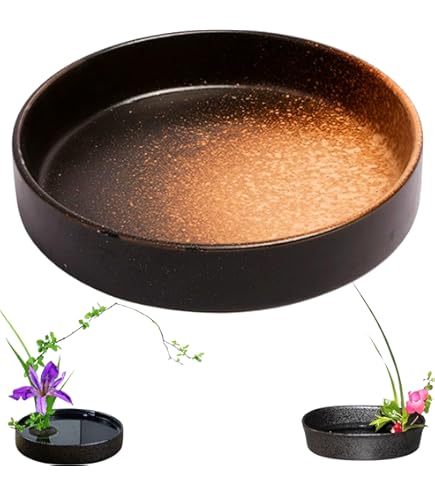 Amazon.co.jp: 一作 いけばな花器 ト1150 四市ばんこ焼 3 全国