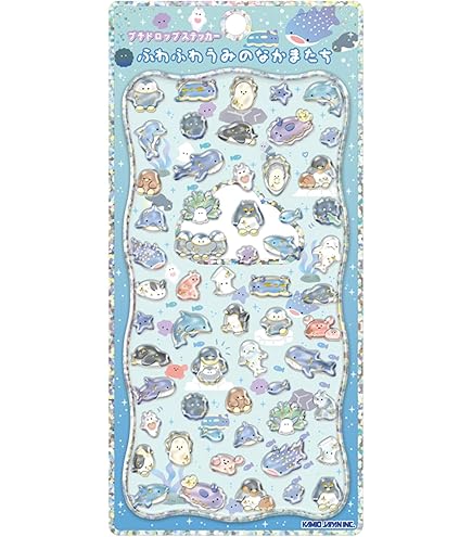 Amazon | カミオジャパン シール ジュエルプチドロップステッカー