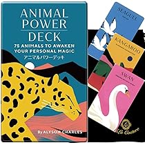 Amazon | 【日本語】アニマルパワーデッキ 日本語解説書付き