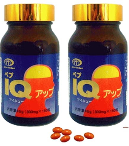 ペプIQアップ 150粒 睡眠改善 血流改善 3箱激安！ Amazon | インターテクノ ペプIQアップ150粒×3個 | Healthing | DHA