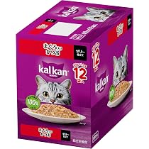 Amazon.co.jp: カルカン パウチ 1歳から 60g×12袋 まぐろ 成猫用