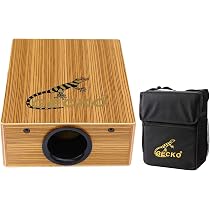 Amazon | 軽量なトラベルカホン、ギター弦内蔵、豊かな響き (9.4cm x