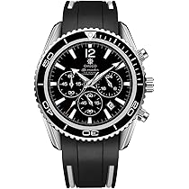 Amazon | OMECO 吸いmaster メンズ腕時計 男性用 クロノグラフ  