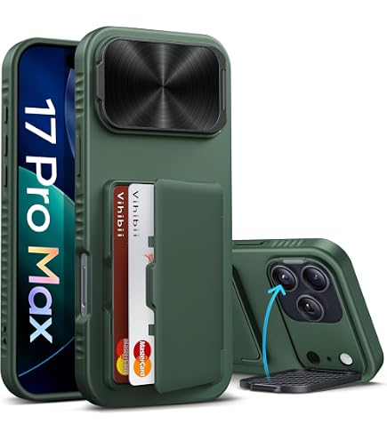 Amazon.co.jp: Vihibii iPhone 17 Pro Max ケース カード収納 スタンド