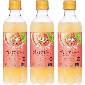 コカ・コーラ ファンタ プレミアピーチ PET 380ml ×3本