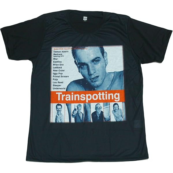Trainspotting 1996 delta ユアンマクレガー Tシャツ Amazon.co.jp