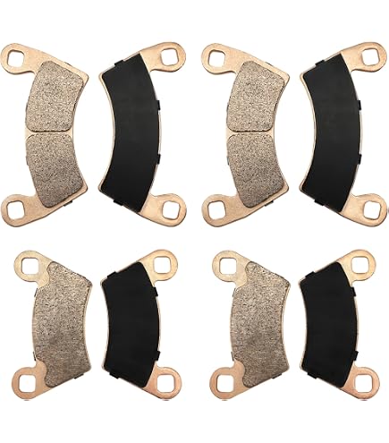 thumbnail image 2 of Front And Rear Brake Pads For Honda VTR 250 MC33 (1998-2010) – Organic Compound – XYT 2 of 5