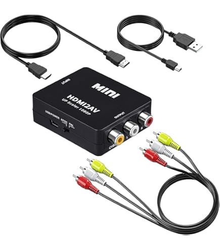 Amazon | カシムラ 【冷却ファン搭載で熱暴走を防ぐ】HDMIをRCAに変換