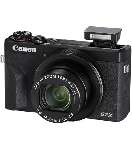 Canon PowerShot G7 X Mark II (Black): All-in-One Digital Cameras