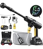 Amazon | BOOMAX 高圧洗浄機 コードレス 充電式 8MPa圧力 20000mAh