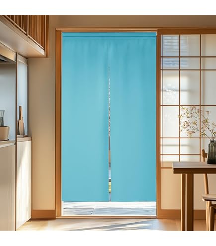 Amazon.co.jp: 藍染め のれん 100％綿 : ホーム＆キッチン