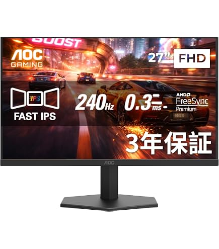 Amazon.co.jp: AOC Gaming LCD Monitor C27G2X/11 (27 Inches/Full HD