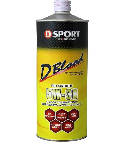 Amazon | ディースポーツ(D-SPORT) D-BLOODオイル 5W-30 20L 08701