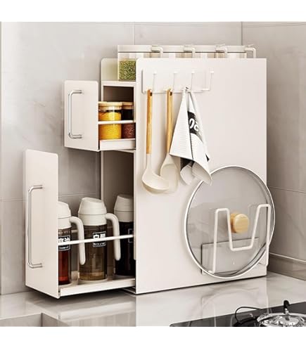 調味料ラック キャビネット スパイスラック 引き出し 収納 オフィス ホワイト Amazon｜スパイス引き出しオーガナイザー 4段 ステンレス