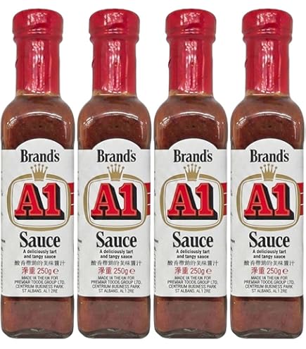 【在庫限り】A1 濃厚ソース 240g 22本セット/イギリス Amazon.co.jp: A1ソース（エーワンソース） 240g×6本 （イギリスBrand