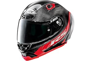 NOLAN(ノーラン) バイク ヘルメット フルフェイス X-lite X-803RS ウルトラカーボン ホットラップ(レッド/13) Lサイズ(59-60cm) 16457