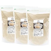 Amazon.co.jp: 自然健康社 ゼラチン 顆粒 1kg×3個 粉末 パウダー