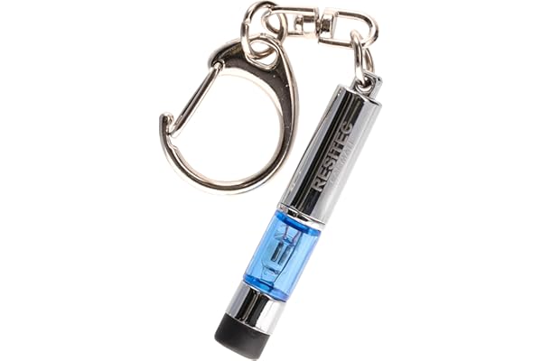 Carmate Keychain Resitec Mini Static Electricity Remover, sliver
