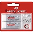 Faber-Castell Dust-Free Eraser White 2 Pack, (82-187165)